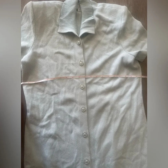 COPY - ST. JOHN COLLECTION by Marie light blue dress - Picture 9 of 13